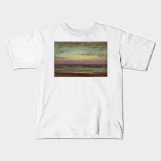 William Butler Yeats, Aedh Wishes for the Cloths of Heaven Kids T-Shirt